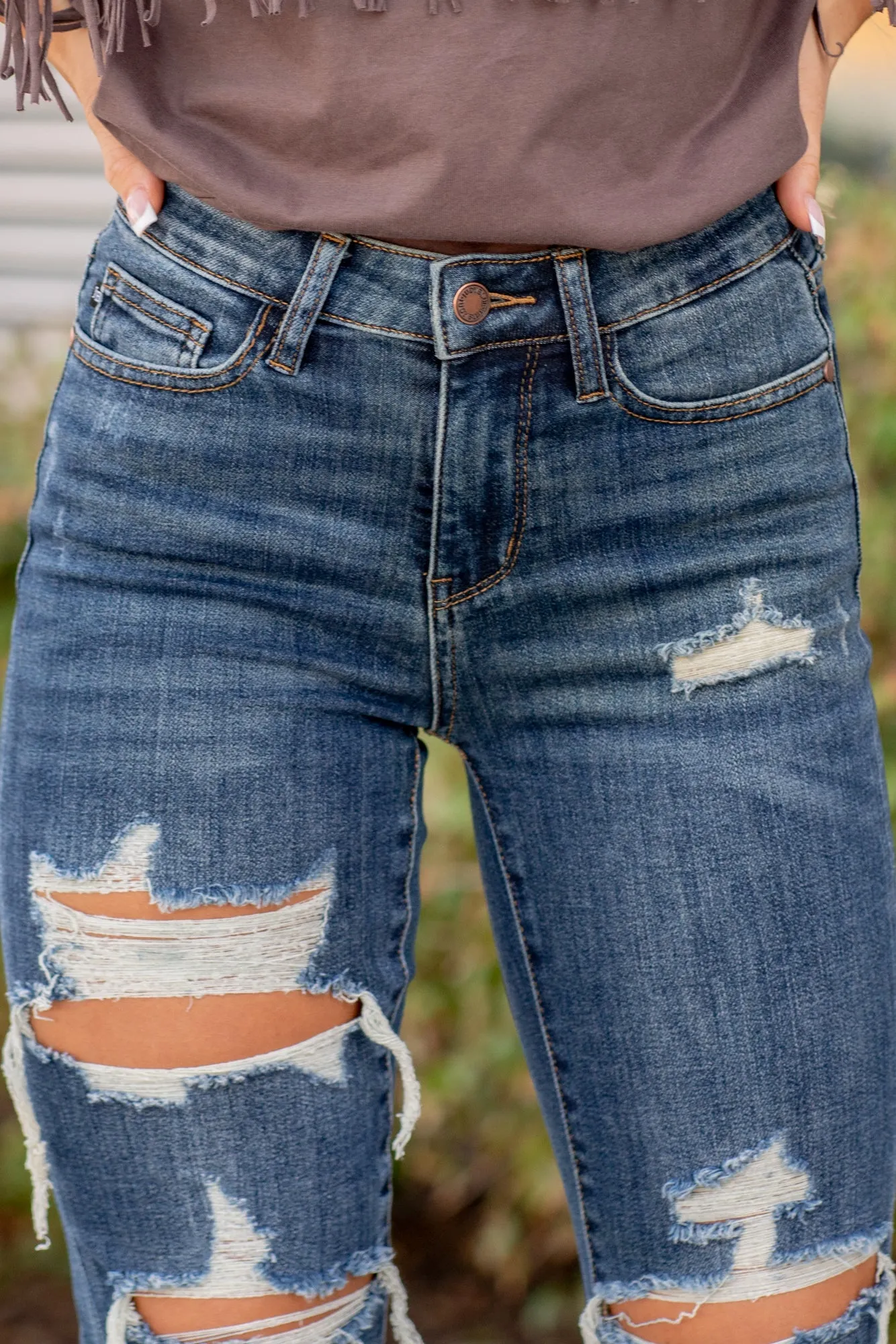 Walnut Creek Mid Rise Cropped Straight