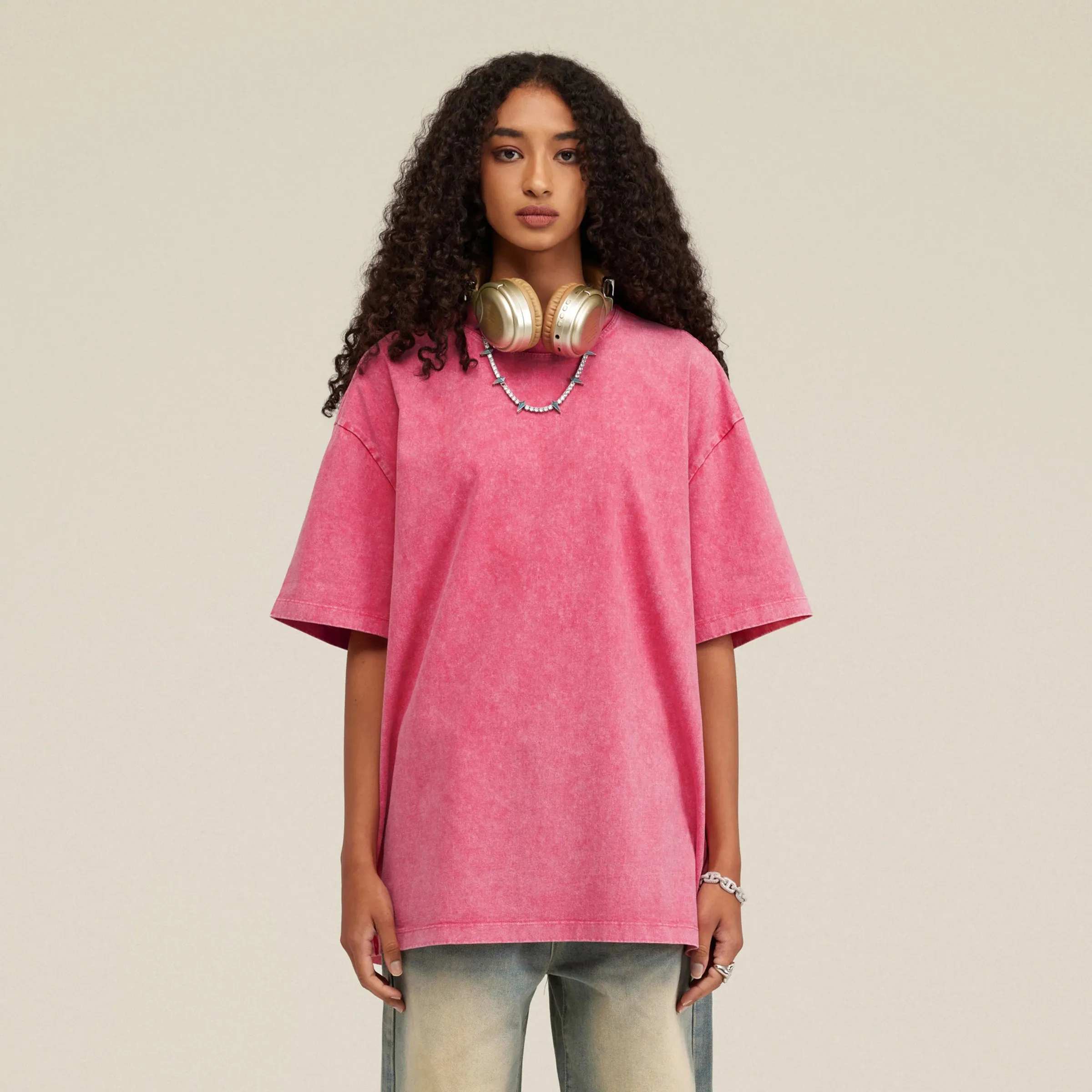 Washed out (snow wash short sleeve)