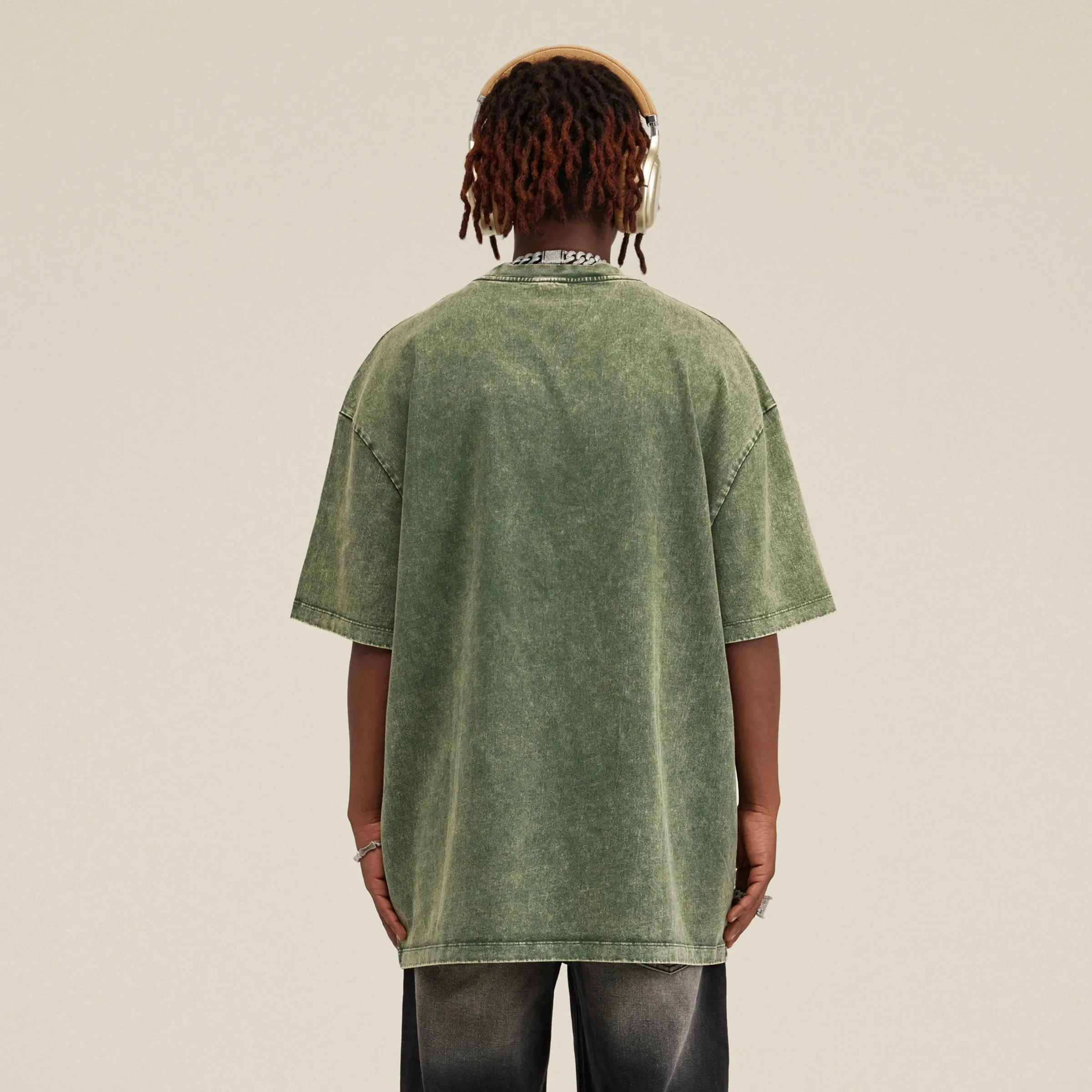 Washed out (snow wash short sleeve)
