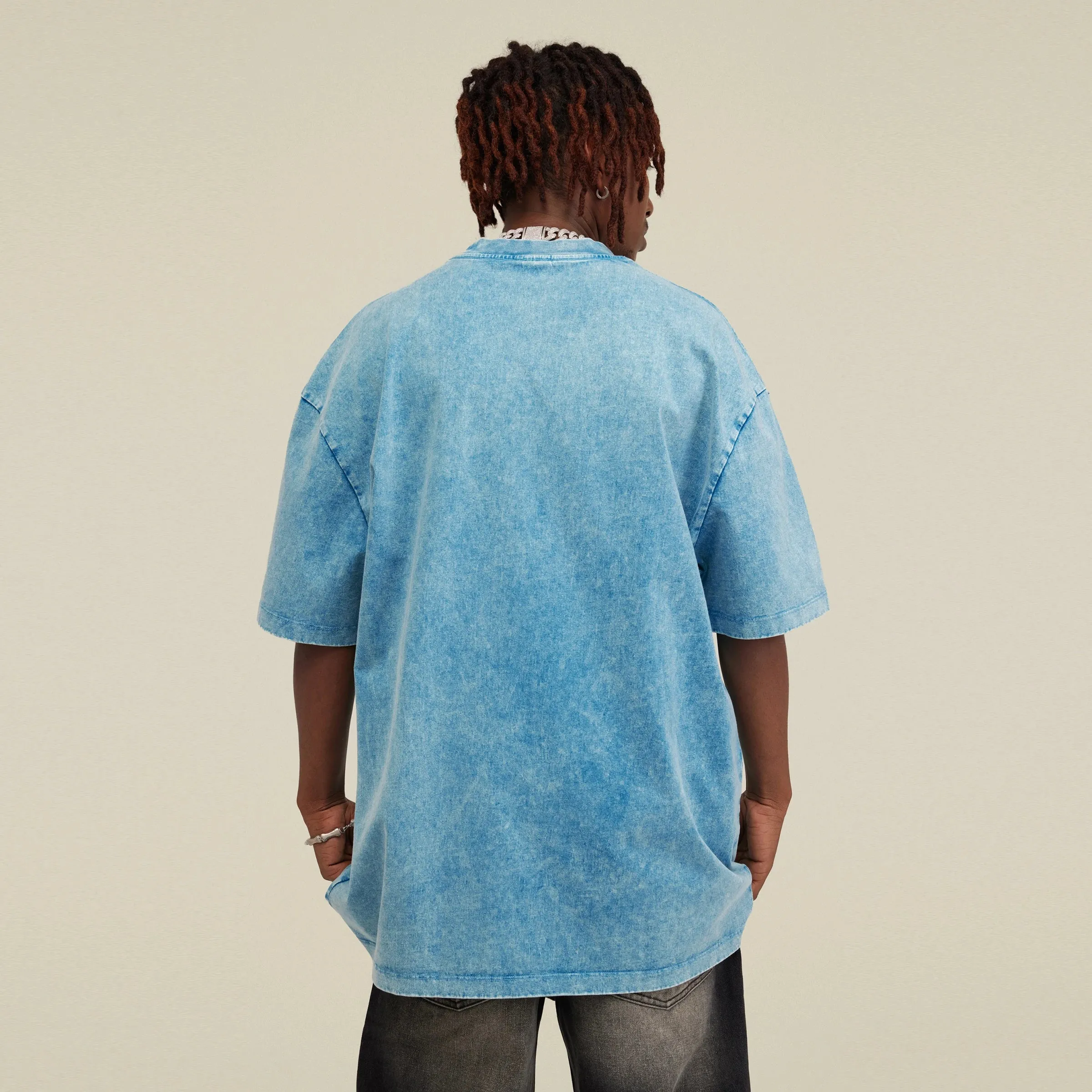 Washed out (snow wash short sleeve)