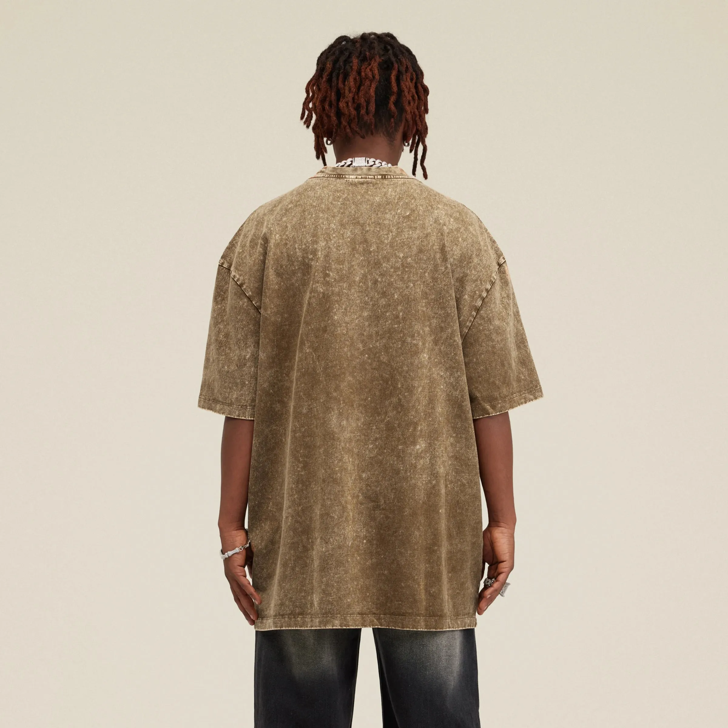 Washed out (snow wash short sleeve)