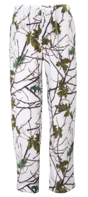 WOMEN'S SNOW FOREST CAMO DAYSOR LOUNGE PAJAMA BOTTOM